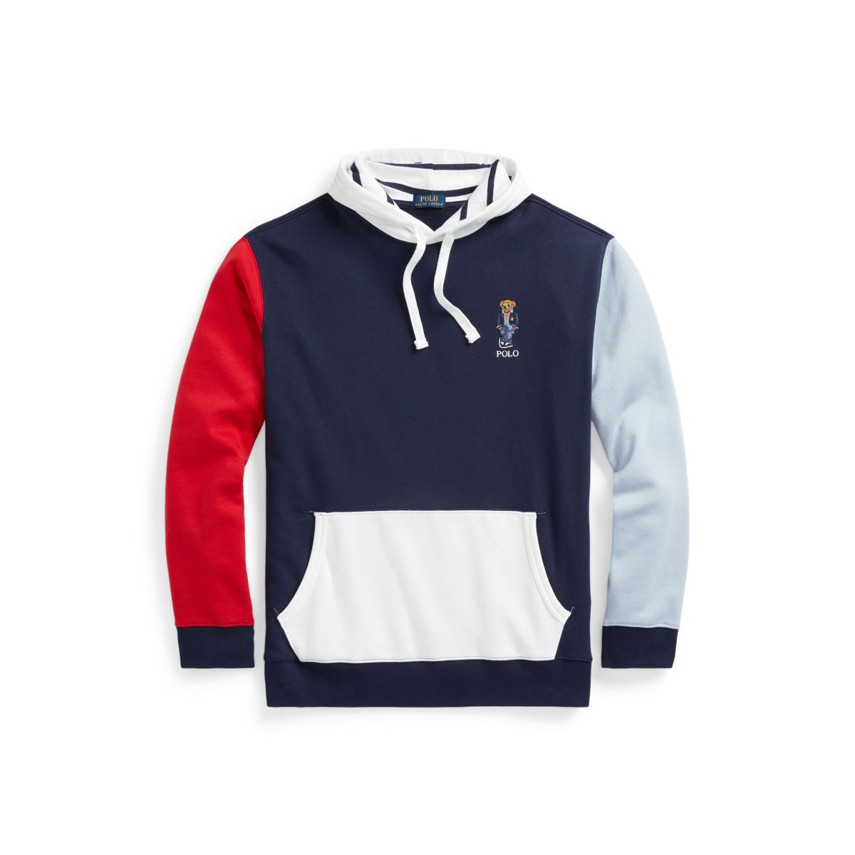 Polo color shop block hoodie