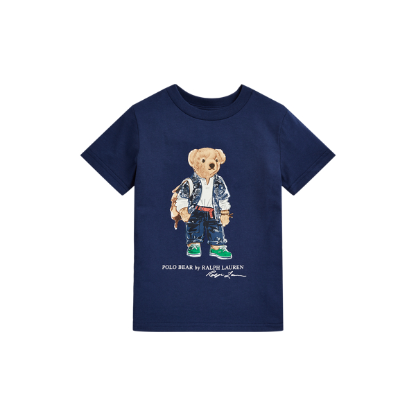 Polo Bear Cotton Jersey Tee