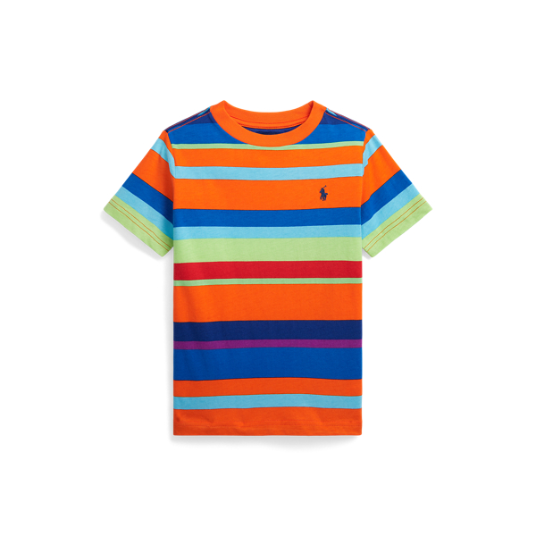 Striped Cotton Jersey Tee