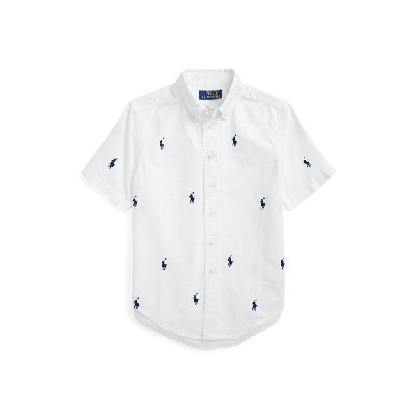 Polo Pony Oxford Short-Sleeve Shirt