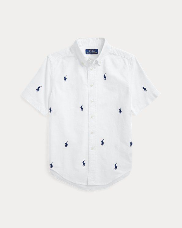 Polo Pony Oxford Short-Sleeve Shirt