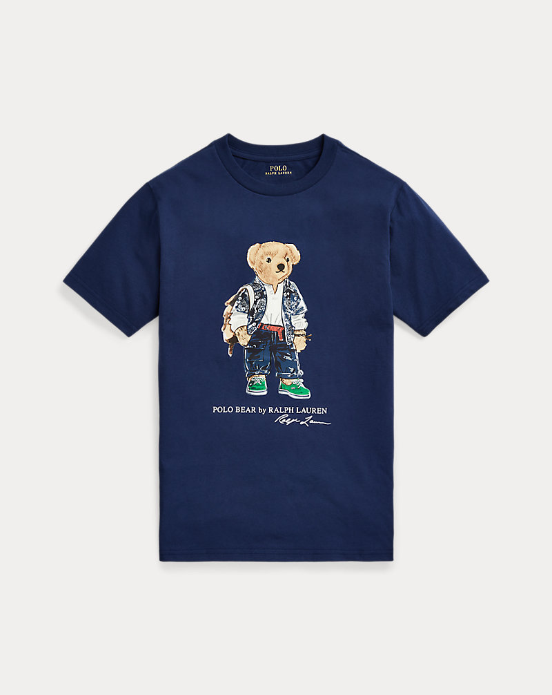 Baumwoll-T-Shirt mit Polo Bear JUNGEN 6-14 JAHRE 1