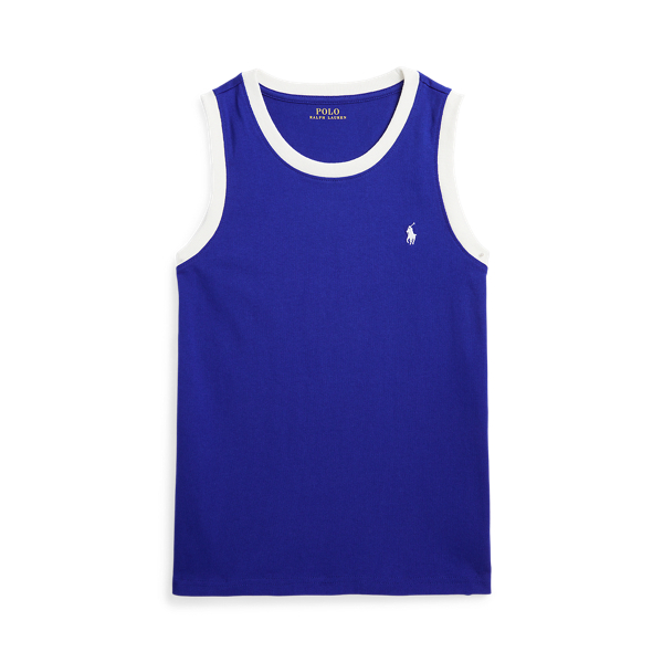 Logo Cotton Jersey Tank