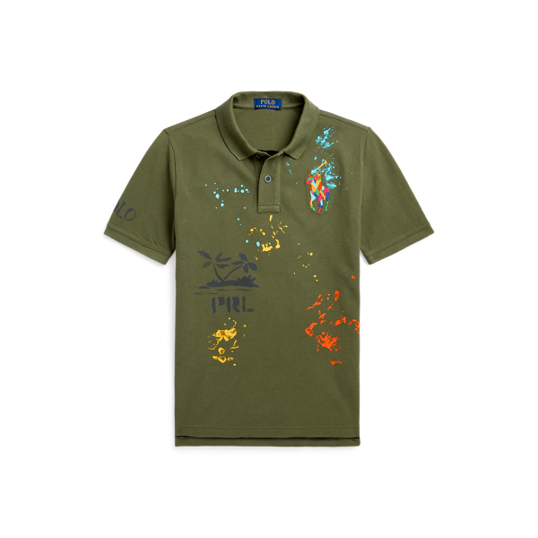 Peace Love Polo 棉質網眼Polo 衫| Ralph Lauren® 台灣官方網站