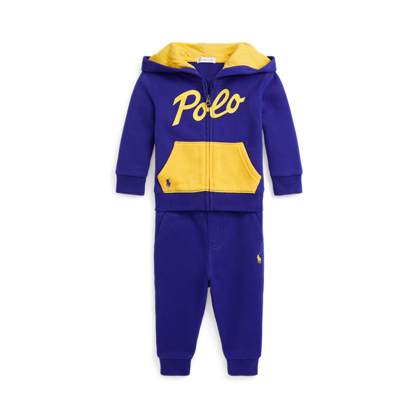 Baby boy deals polo sweat suit
