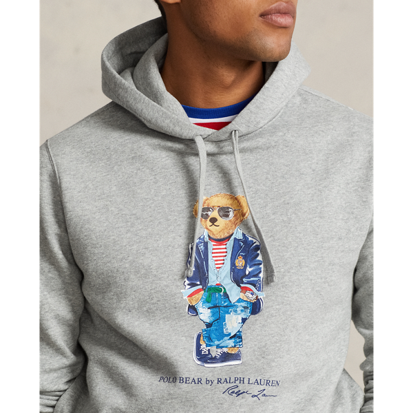 Polo bear discount hoodie men