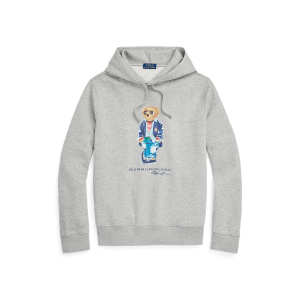 Polo Bear Fleece Hoodie for Men