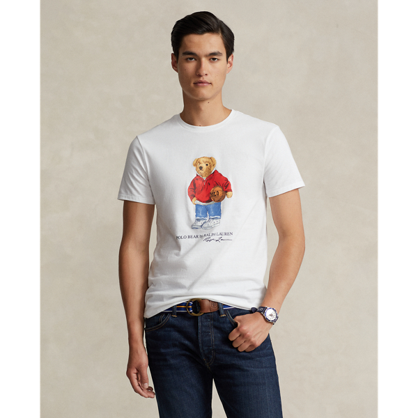 Custom Slim Fit Polo Bear Jersey T-Shirt