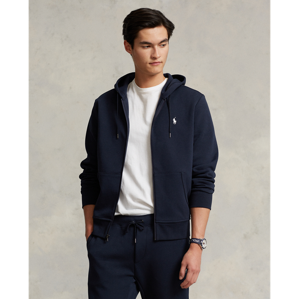 Sweat à capuche en maille double