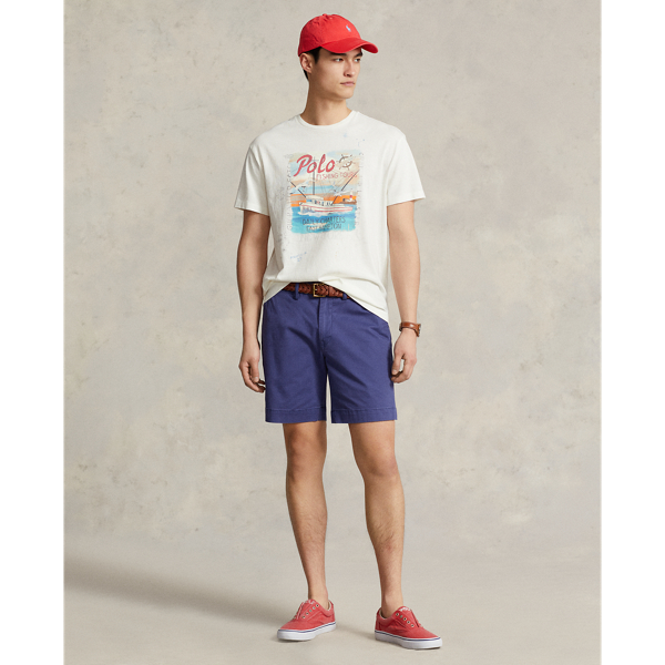 20.3 cm Stretch Straight Fit Chino Short