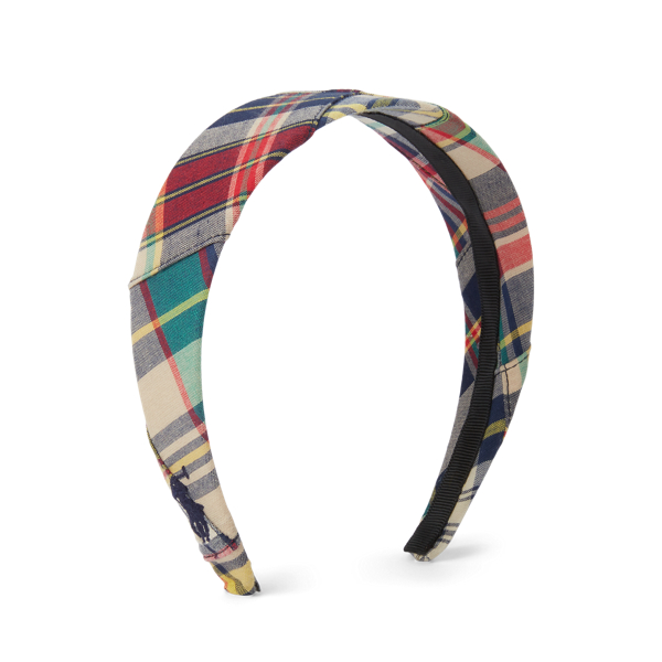 Plaid Cotton Headband