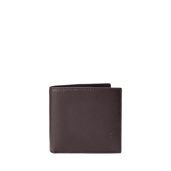 Coin-Pocket Leather Wallet