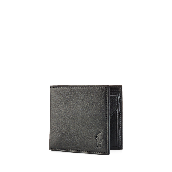 Coin-Pocket Leather Wallet