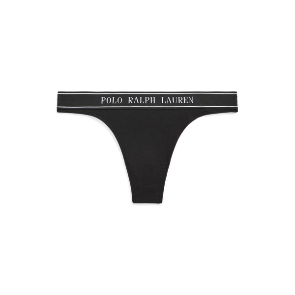 Repeat-Logo Low-Rise Thong Polo Ralph Lauren 1