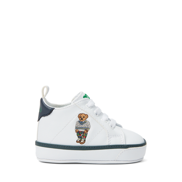 Quilton bear outlet leather sneaker