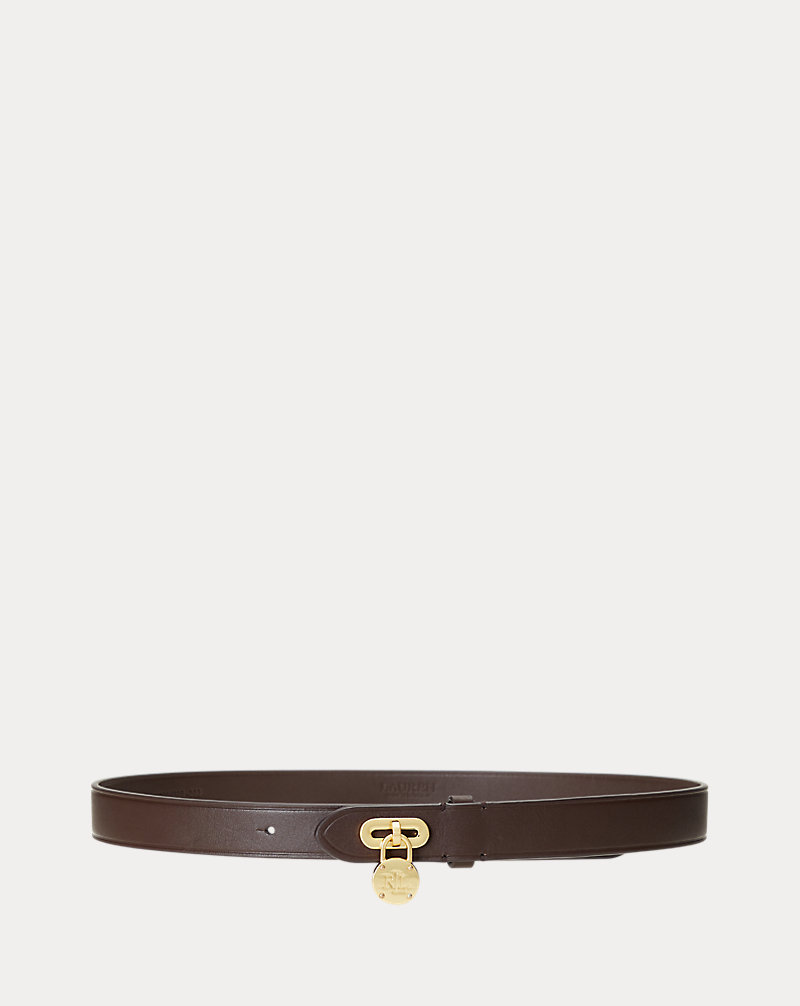 Padlock Leather Belt Lauren 1