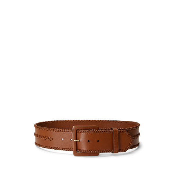 Ralph lauren wide best sale belt