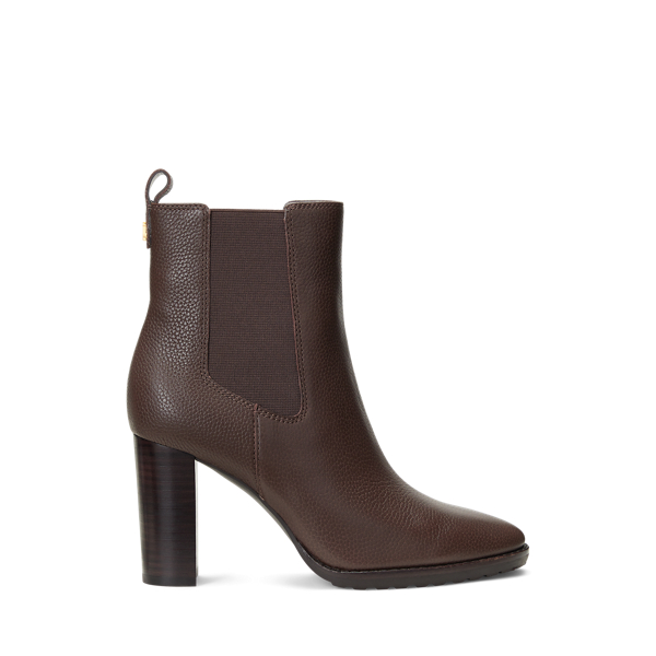 Cozy Boots with lining in chestnut/monogram brown - 6.5 (US) / Wide