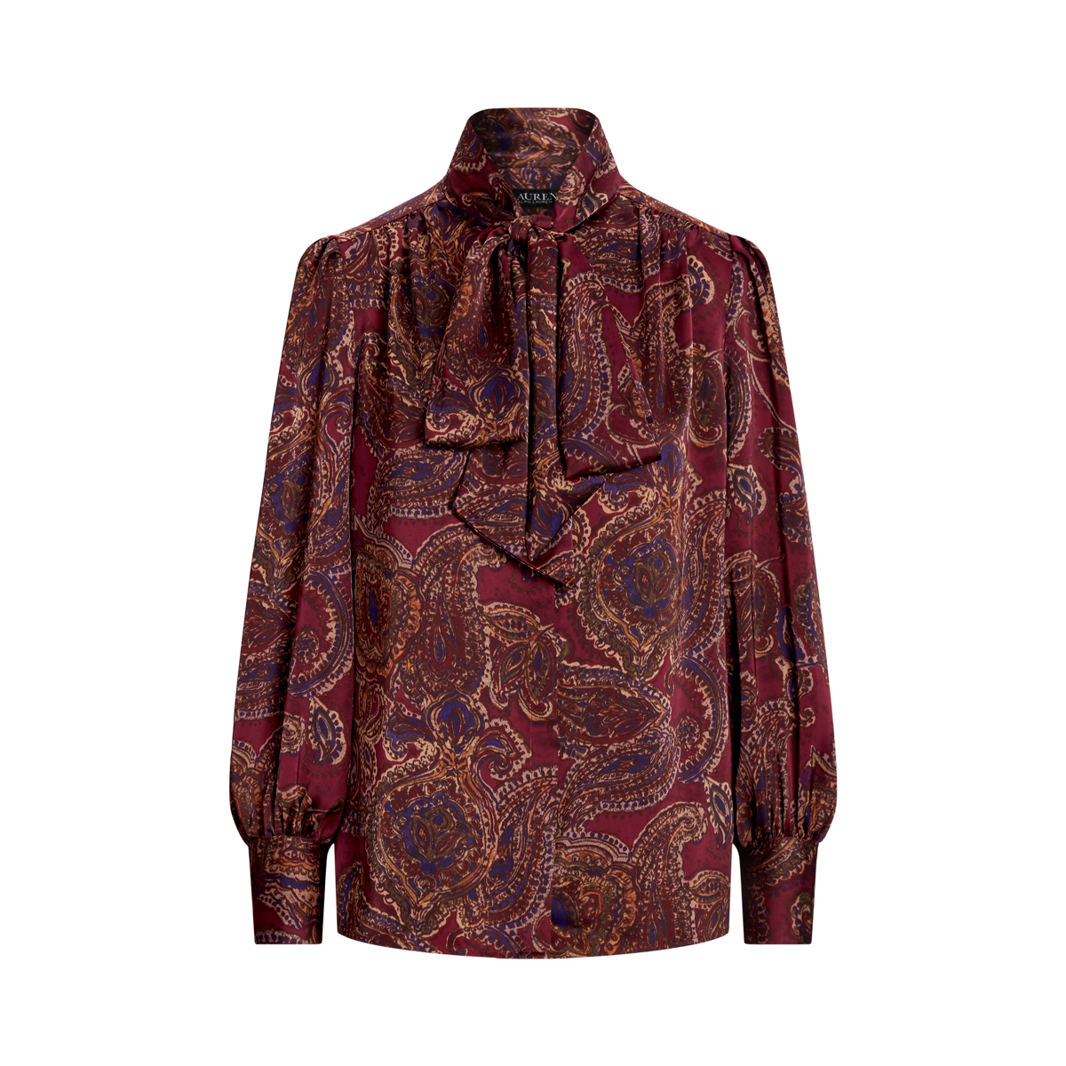 Ralph lauren sales paisley blouse