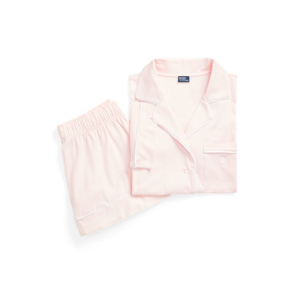 Short-Sleeve Jersey Pyjama Set