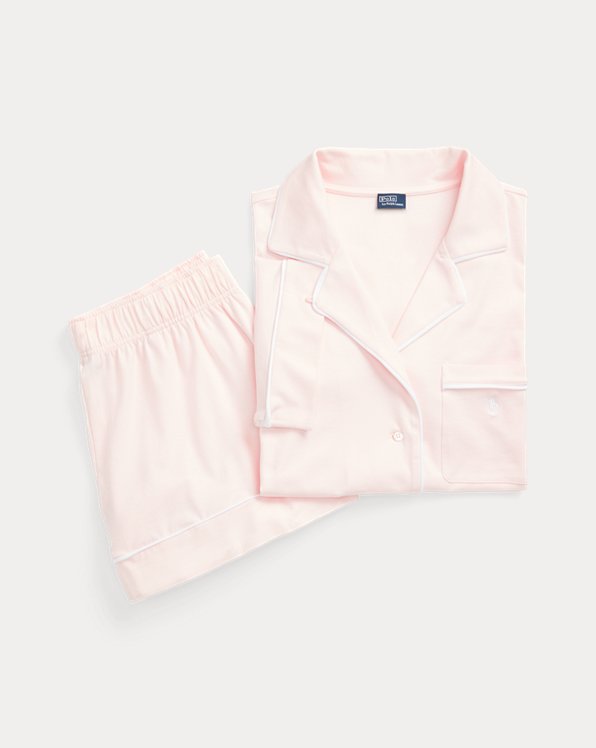 Short-Sleeve Jersey Pyjama Set