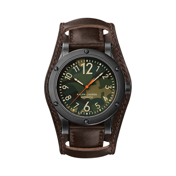 42 MM Aged Steel Watch The Safari Collection 1