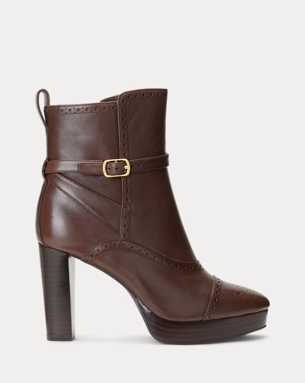 Mckinsey Burnished Leather Bootie