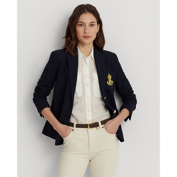 Bullion Jacquard Blazer for Women Ralph Lauren UAE