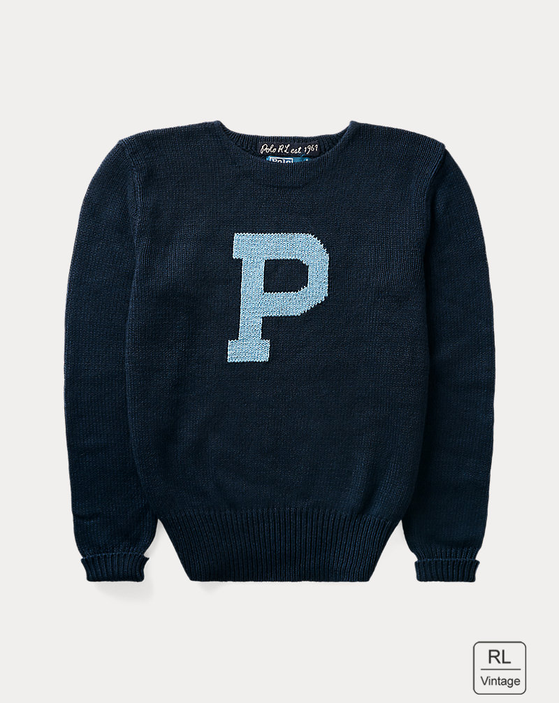 Vintage “P” Sweater (2003) - Size M Ralph Lauren Vintage 1