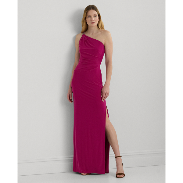 Jersey One-Shoulder Gown for Women | Ralph Lauren® UK