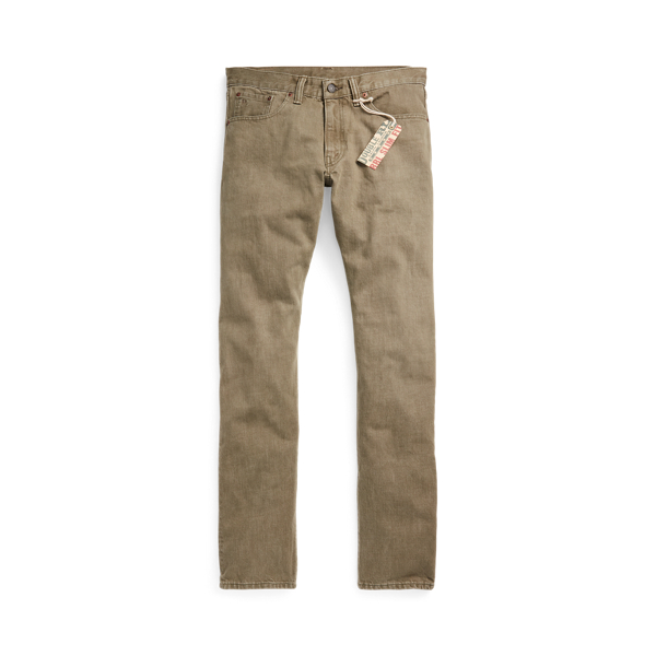 Slim Fit Olive Jean for Men Ralph Lauren® UK