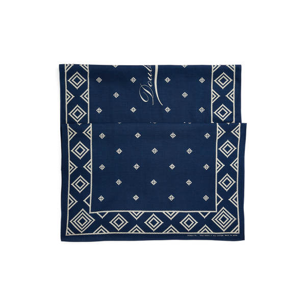 Logo Cotton Scarf