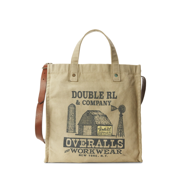 Logo Canvas Carpenter Tote