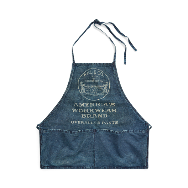 Logo Denim Apron