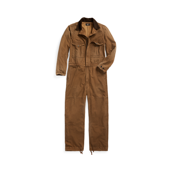 MoleskinCollar Canvas Coverall Ralph Lauren® Australia