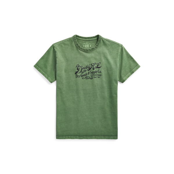 Men's Green Double RL T Shirts | Ralph Lauren