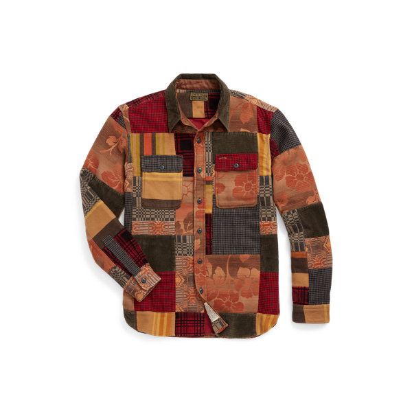 Polo ralph on sale lauren patchwork shirt