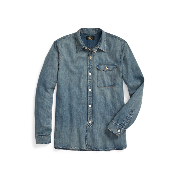 Cotton Denim Workshirt RRL 1