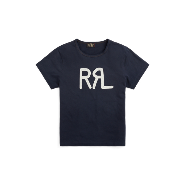Logo Cotton Jersey T-Shirt RRL 1