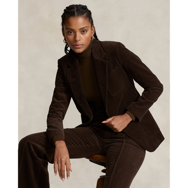 Womens corduroy blazer cheap