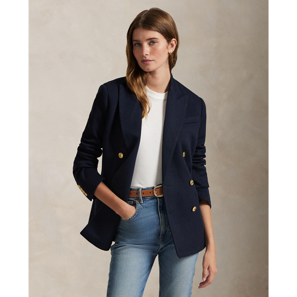 Blazer coupe croisée en jersey Polo Ralph Lauren 1