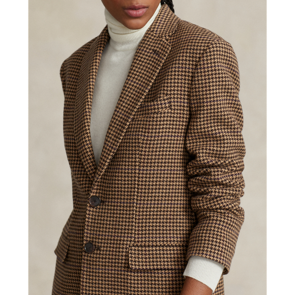 Polo ralph lauren sales houndstooth tweed blazer