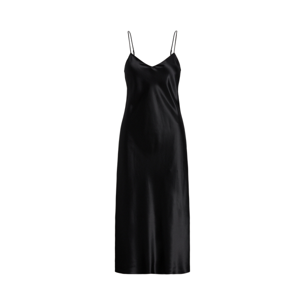 Polo Ralph Lauren Silk Midi Slip Dress