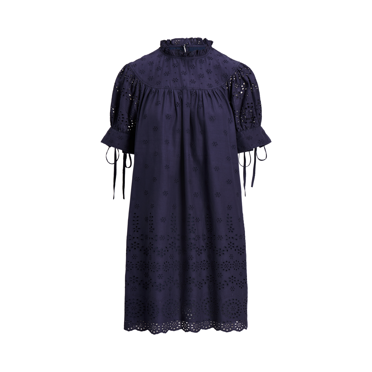 Eyelet-Embroidered Cotton Dress | Ralph Lauren