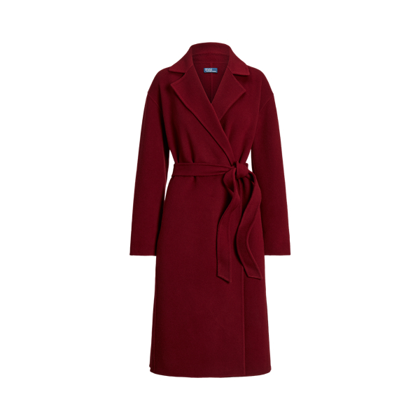 Polo Ralph Lauren Wool-Blend Wrap Coat