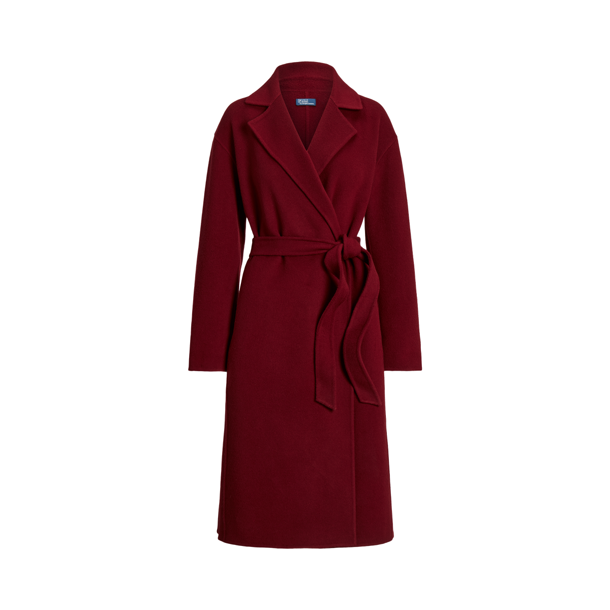 Wool Blend Wrap Coat Ralph Lauren