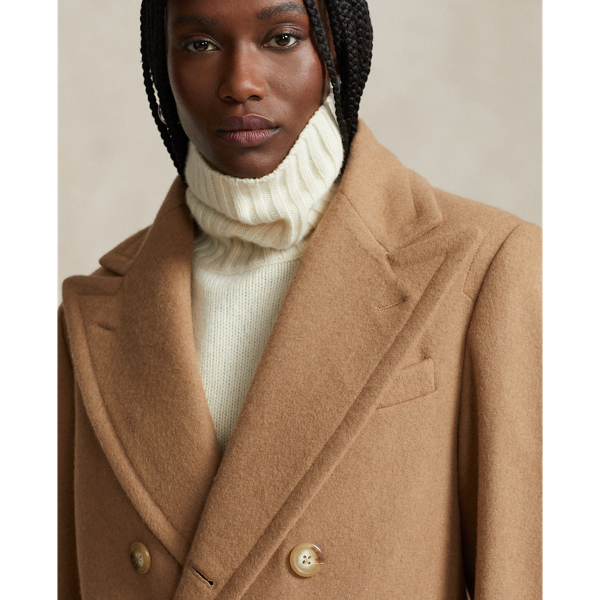 Camel hair coat best sale womens