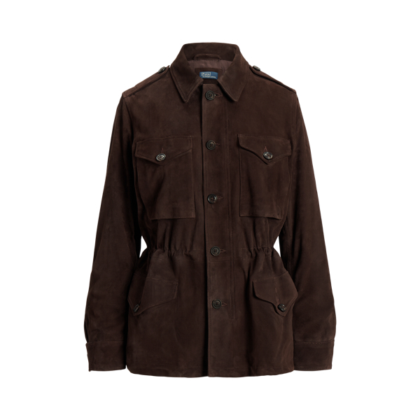 Polo Ralph Lauren Lambskin Suede Surplus Jacket