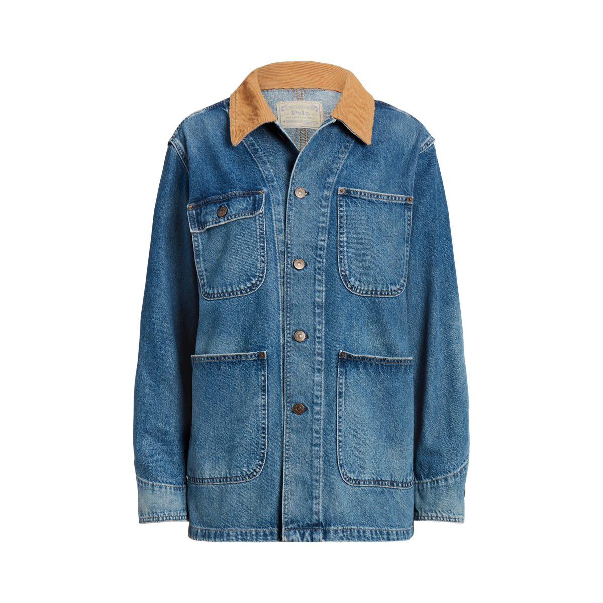 Corduroy-Collar Denim Chore Jacket | Ralph Lauren