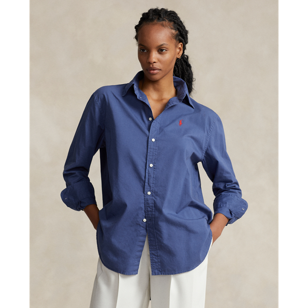 ralph lauren oversized blouse